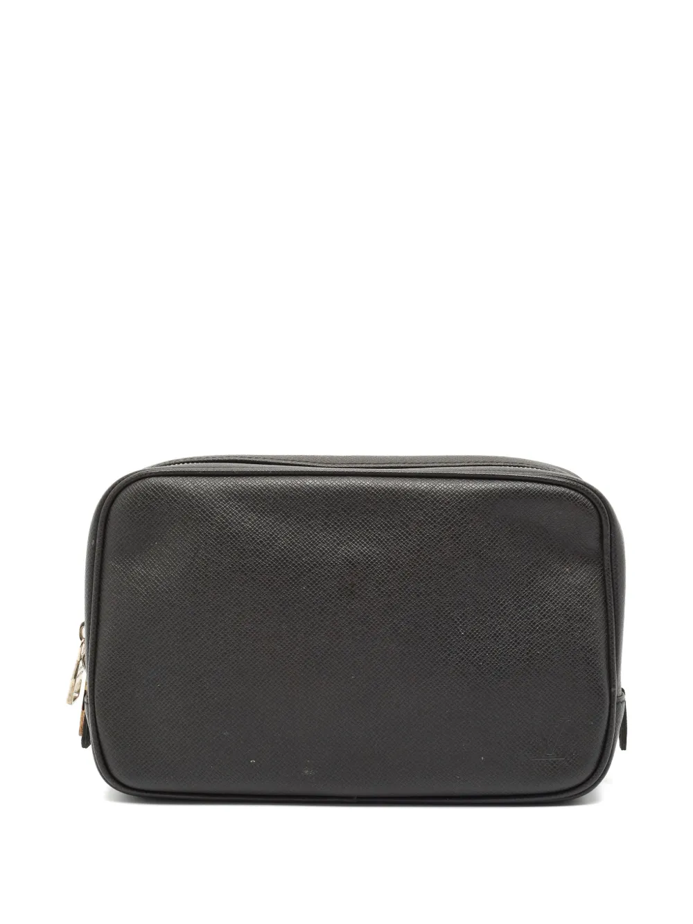 Louis Vuitton Pre-Owned Taiga-leather toiletry pouch - Schwarz