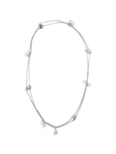 Charriol collar floral con madre perla