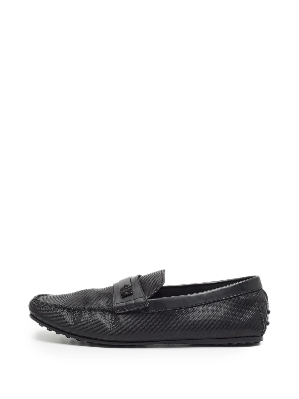 Tod's Vintage x Ferrari Gommino loafers - Schwarz