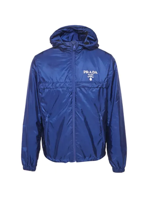 Prada Pre-Owned Re-Nylon zip-up jacket