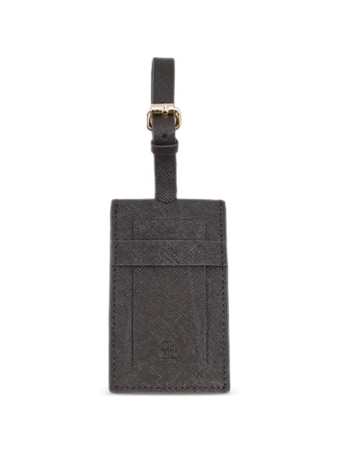 Carolina Herrera Vintage leather luggage tag
