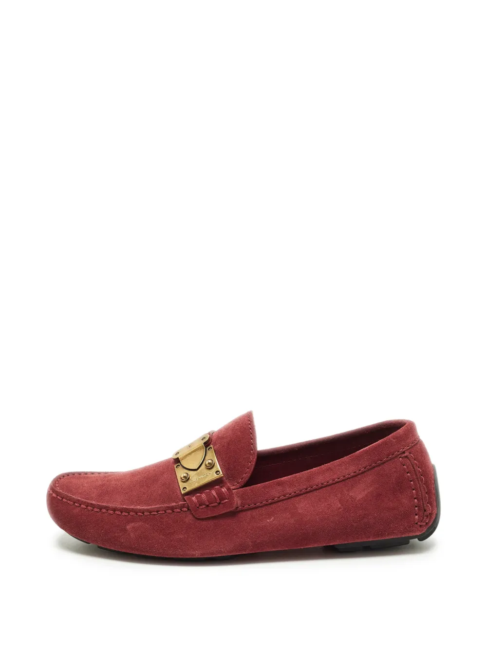 Louis Vuitton Pre-Owned Racetrack loafers - Rot