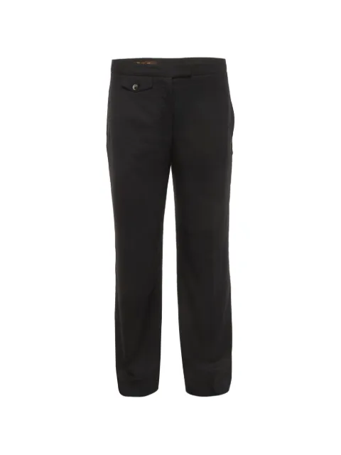 Loro Piana Pre-Owned gabardine straight-leg trousers