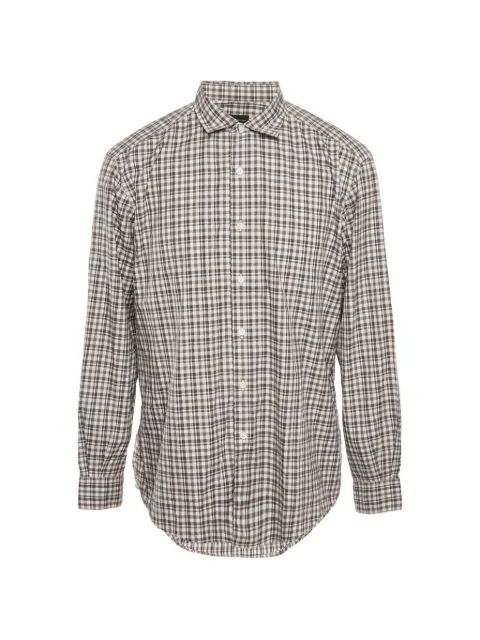 Ermenegildo Zegna Vintage check-print shirt