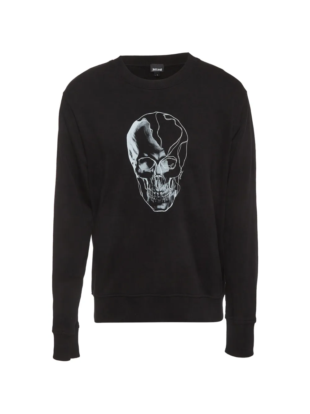 Just Cavalli Vintage sweat à imprimé tête de mort - Noir Just Cavalli Vintage sweat à imprimé tête de mort - Noir