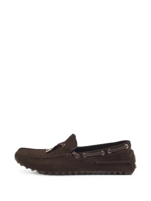 Christian Dior Pre-Owned tassel pebble-sole boat shoes