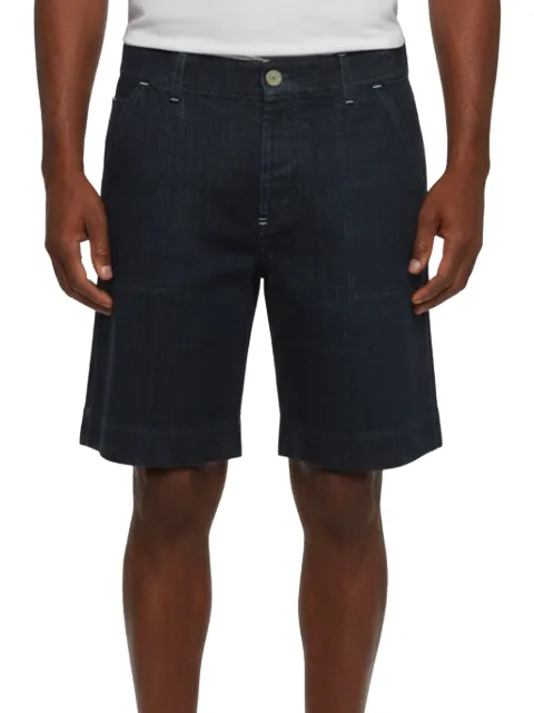 Jacquemus Pre-Owned straight-cut denim shorts