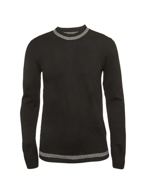 Versace Pre-Owned Greca key-motif long-sleeved T-shirt