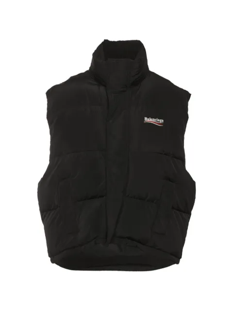 Balenciaga Pre-Owned Political Campaign oversized gilet