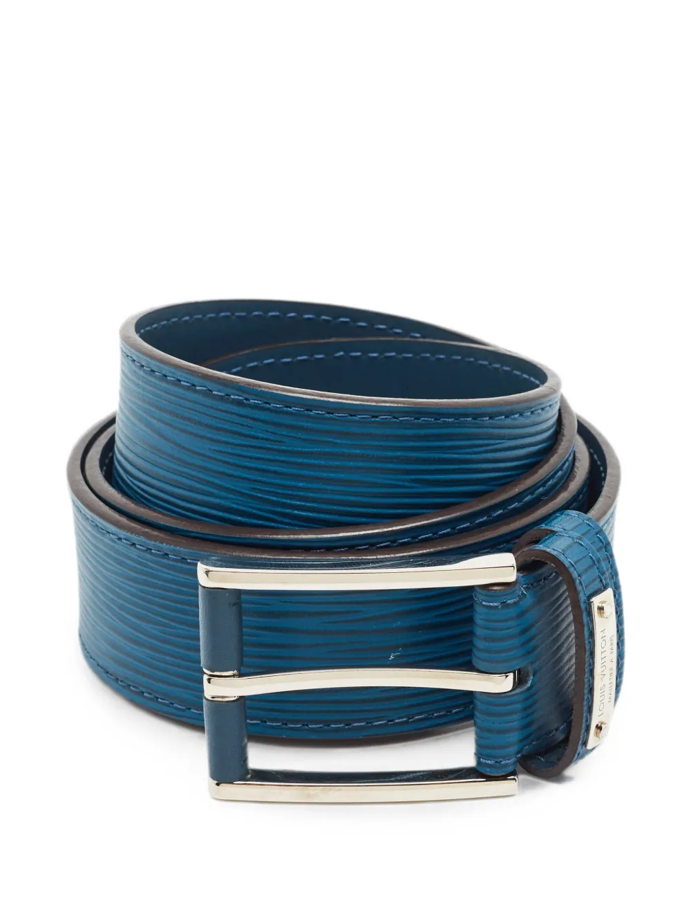 Louis Vuitton Pre-Owned Legend Épi-leather belt - Blu