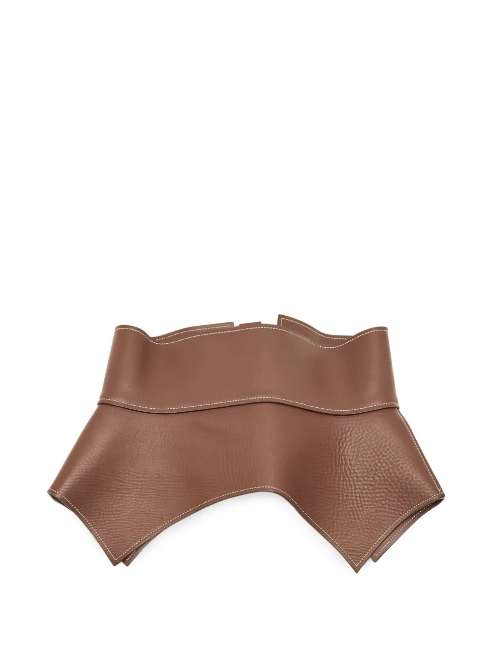 Loewe Pre-Owned Obi leather belt - Marrone
