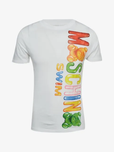 Moschino Pre-Owned Gummy Bear logo print T-shirt