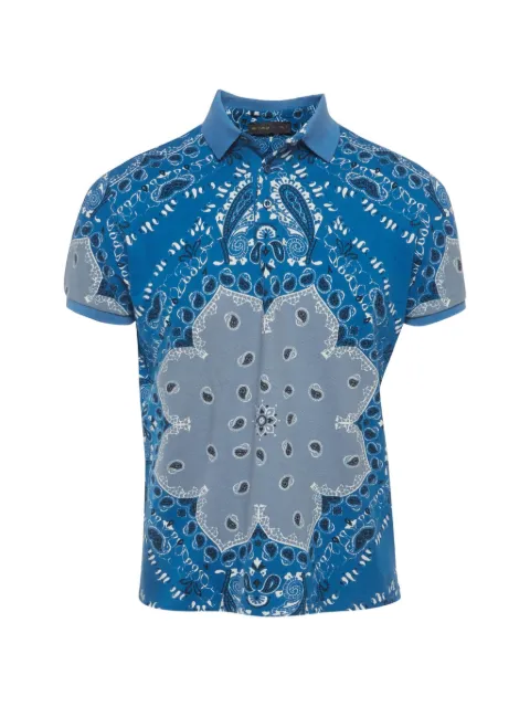 Etro Pre-Owned paisley-print polo shirt