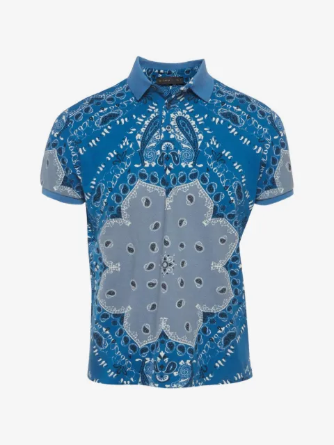 Etro Pre-Owned playera tipo polo con estampado de cachemira