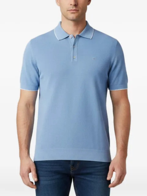 Carolina Herrera Vintage CH pique short-sleeve polo shirt