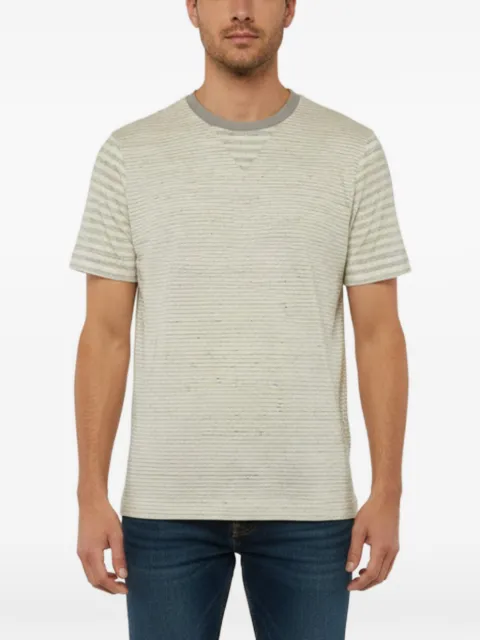 Giorgio Armani Pre-Owned striped-pattern T-shirt