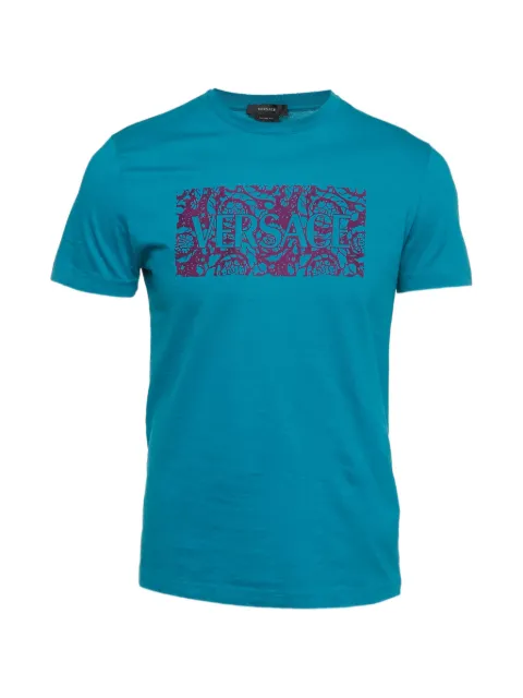 Versace Pre-Owned logo-print T-shirt