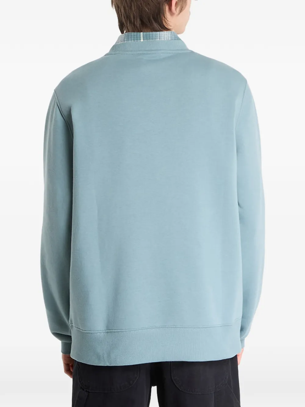 DICKIES Oakport sweater met logopatch Blauw