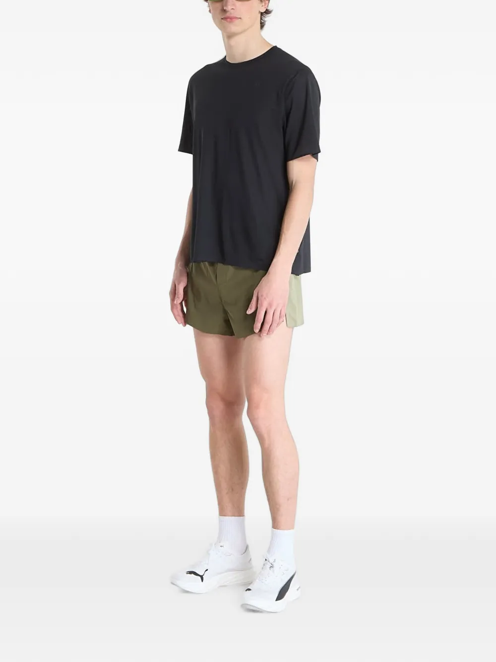 Ciele FSTTShirt 2 T-shirt met logo-patch Zwart