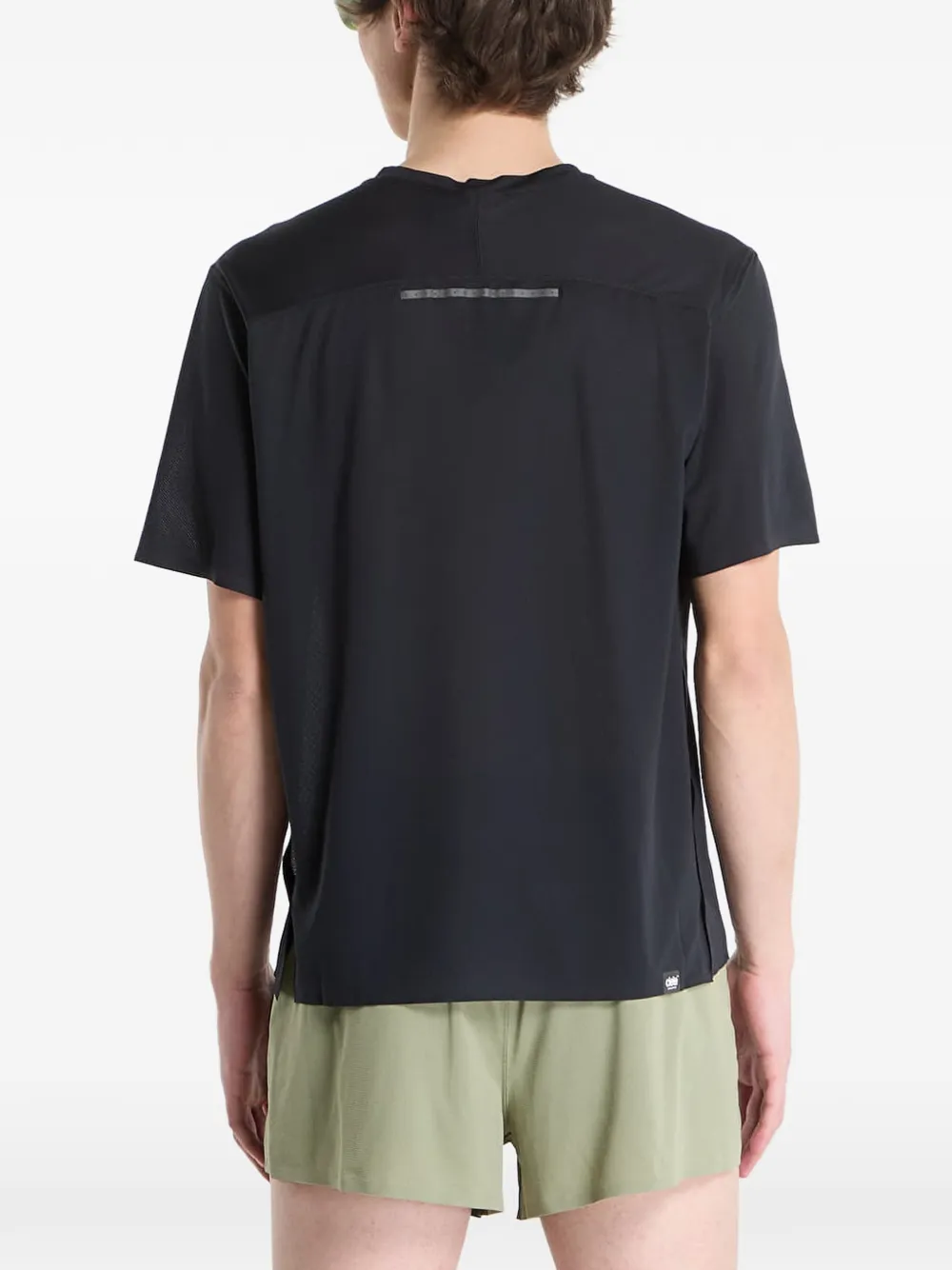Ciele FSTTShirt 2 T-shirt met logo-patch Zwart