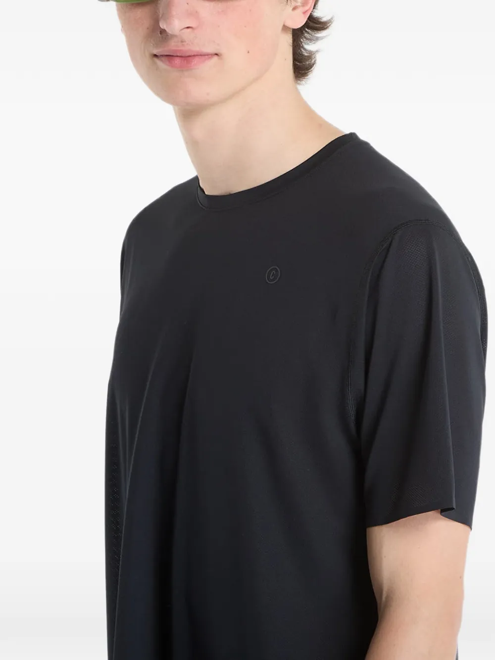 Ciele FSTTShirt 2 T-shirt met logo-patch Zwart