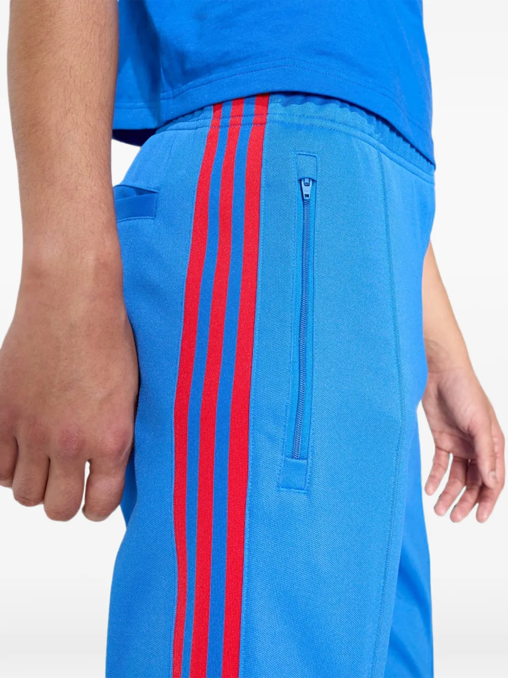 adidas Trainingsbroek met geborduurd logo Blauw