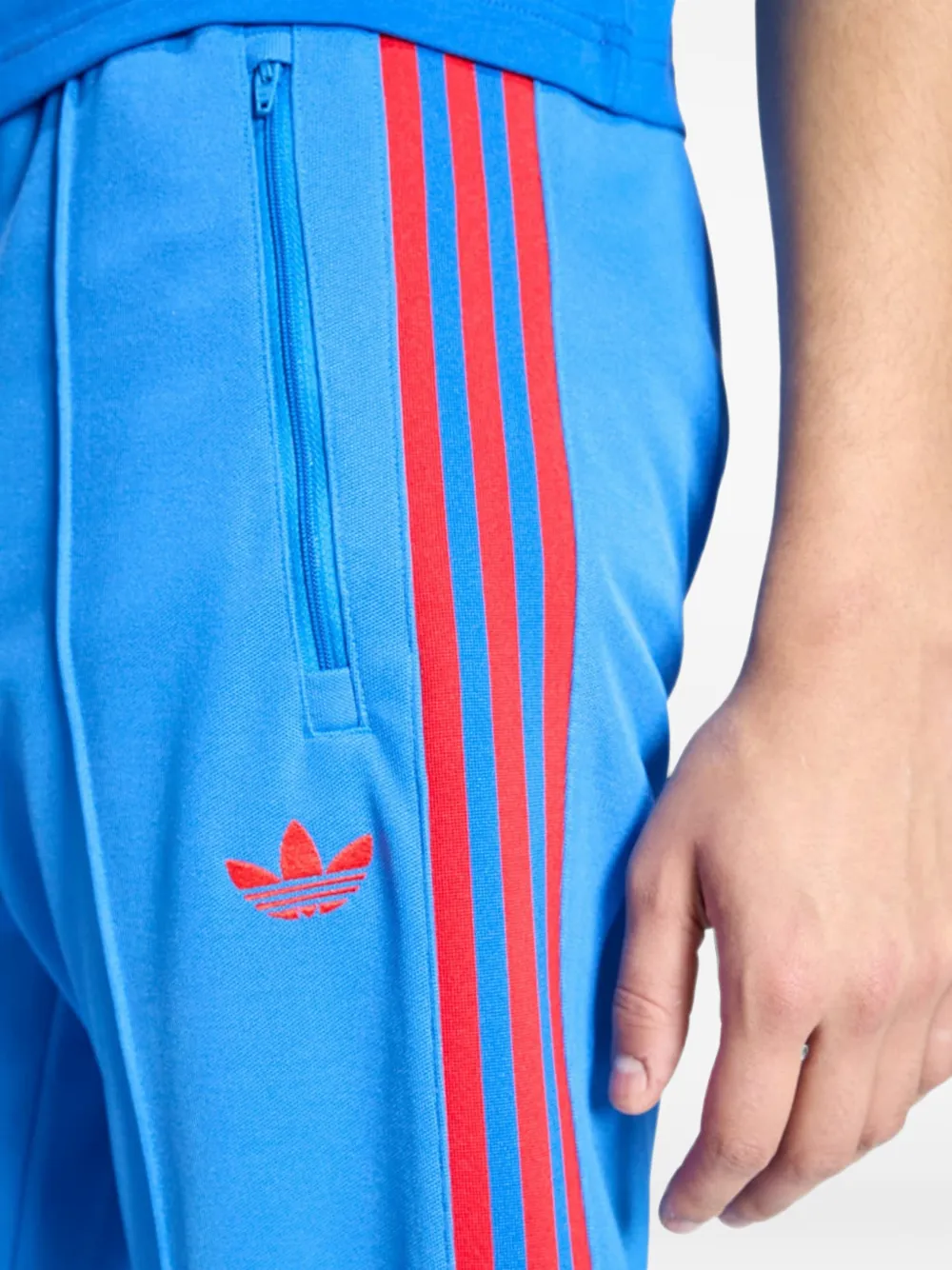 adidas Trainingsbroek met geborduurd logo Blauw