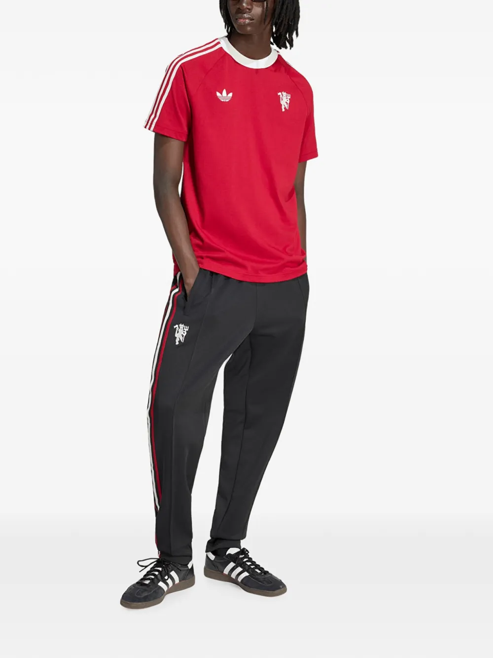 adidas Manchester United Originals T-shirt Rood