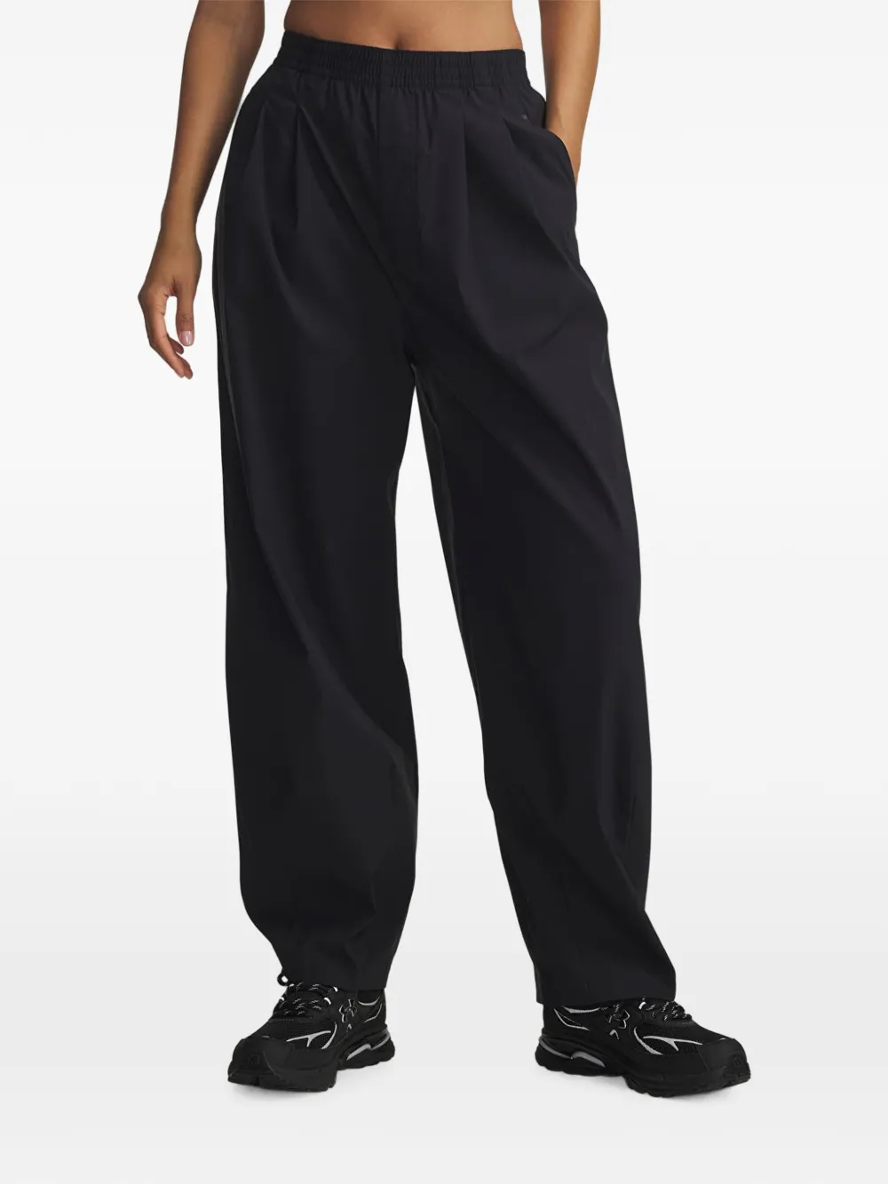 Under Armour Unstoppable pleated trousers - Nero