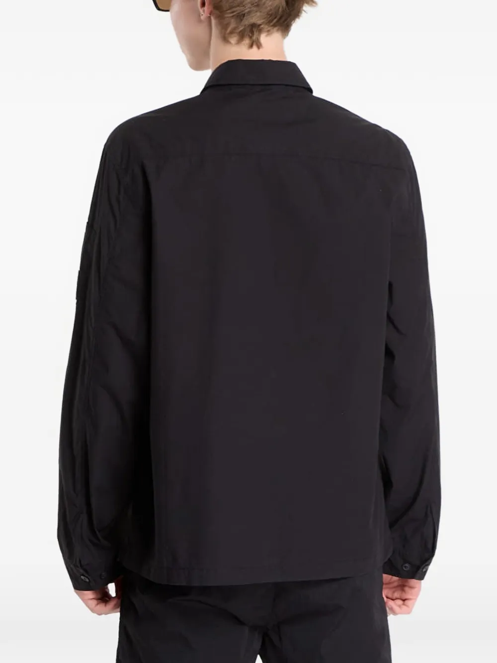 C.P. Company Lens-details shirtjack Zwart