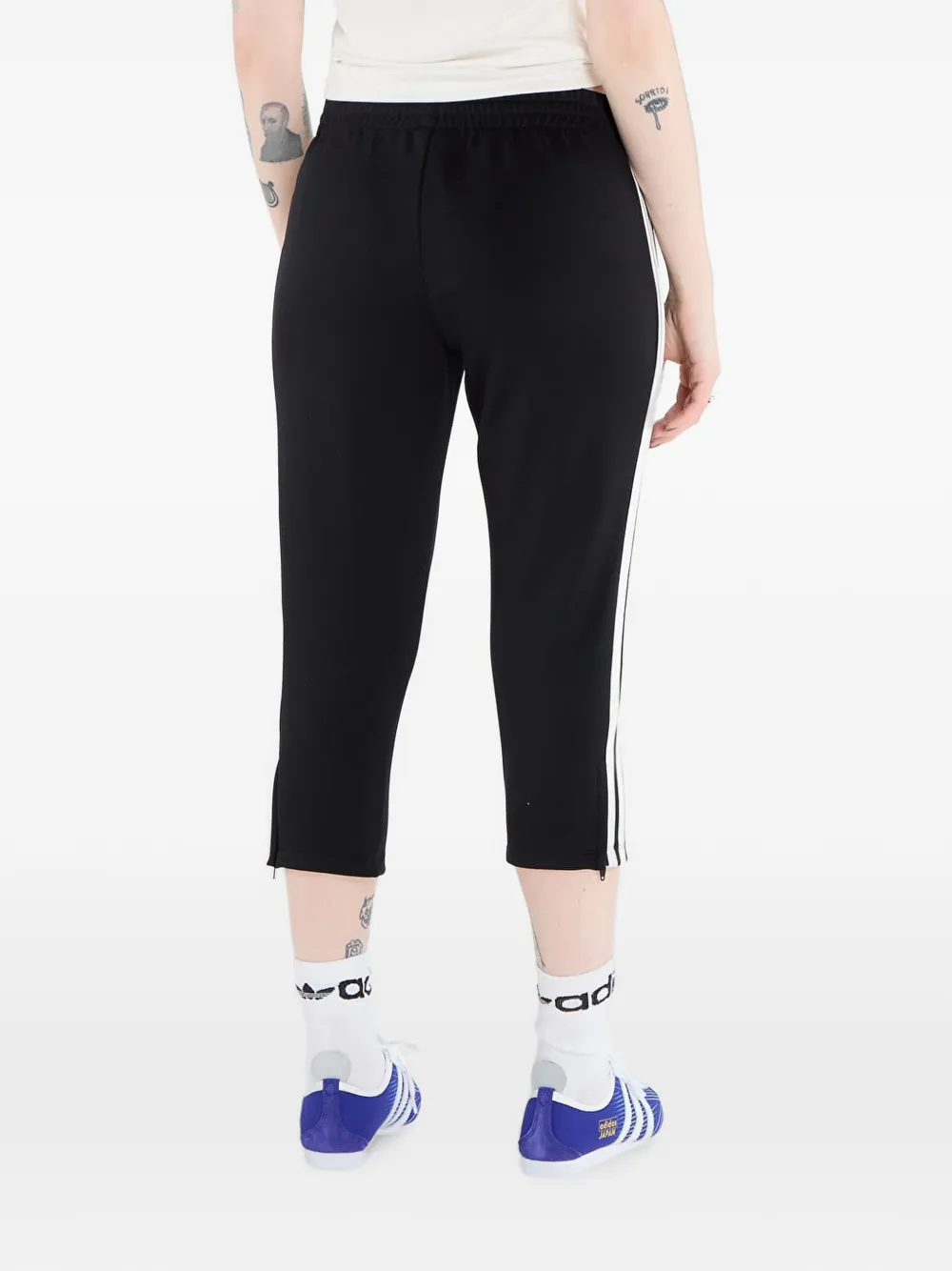 adidas Superstar trainingsbroek met geborduurd logo Zwart