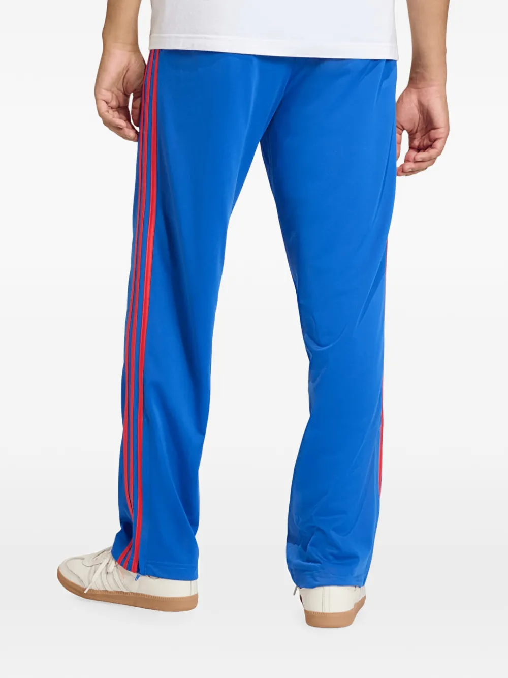 adidas Firebird trainingsbroek met zijstreep Blauw