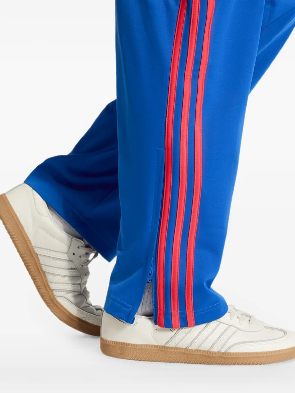 adidas Firebird trainingsbroek met zijstreep Blauw