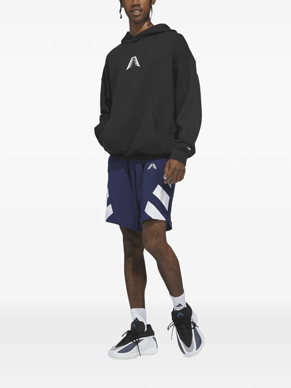 adidas Anthony Edwards Believe That hoodie Zwart