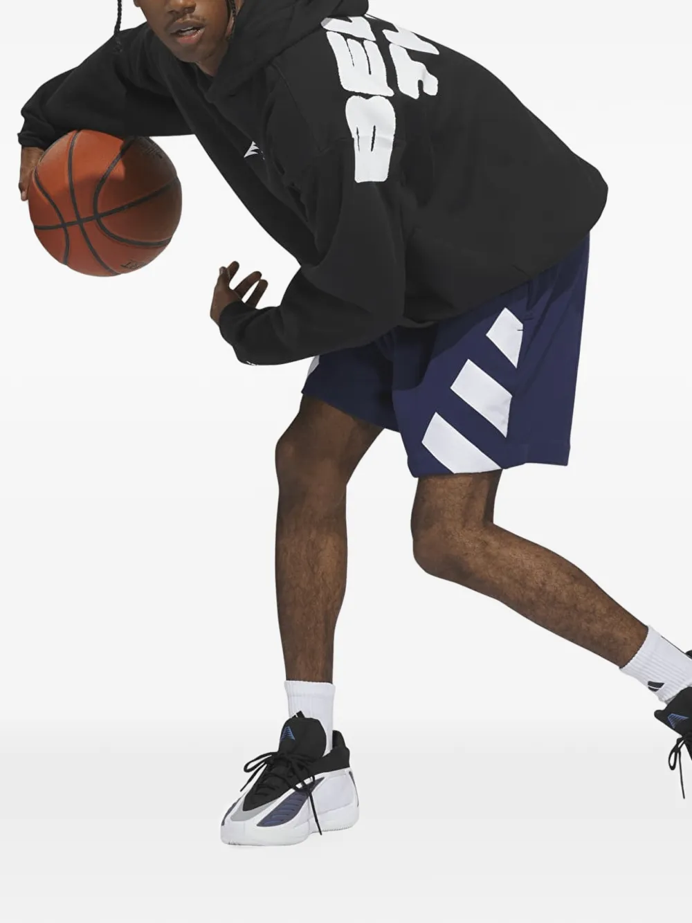 adidas Anthony Edwards Believe That hoodie Zwart