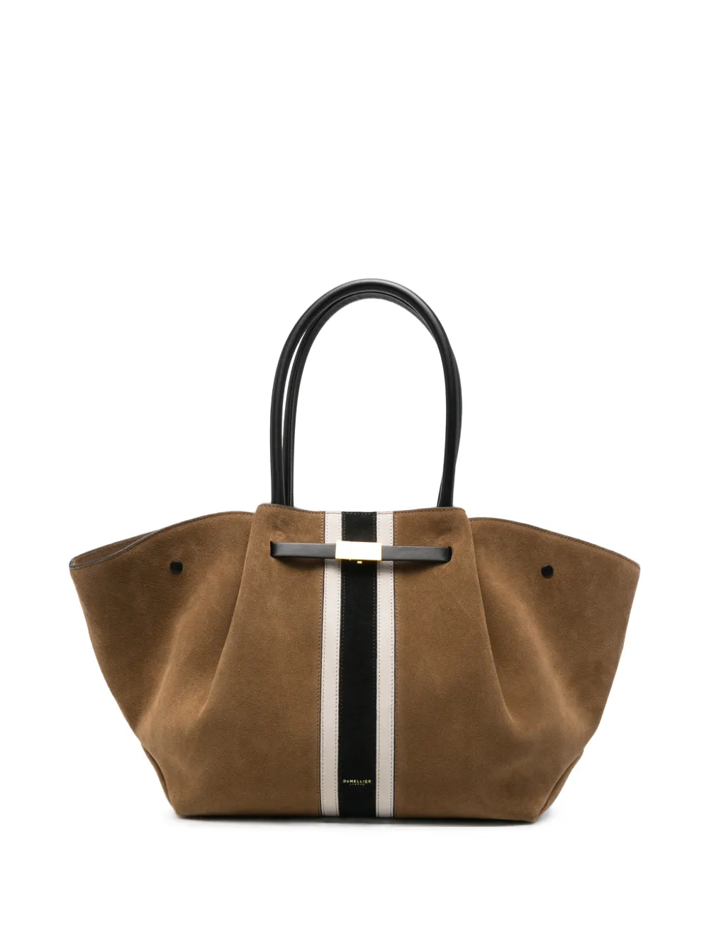 DeMellier New York suede shoulder bag - Brown