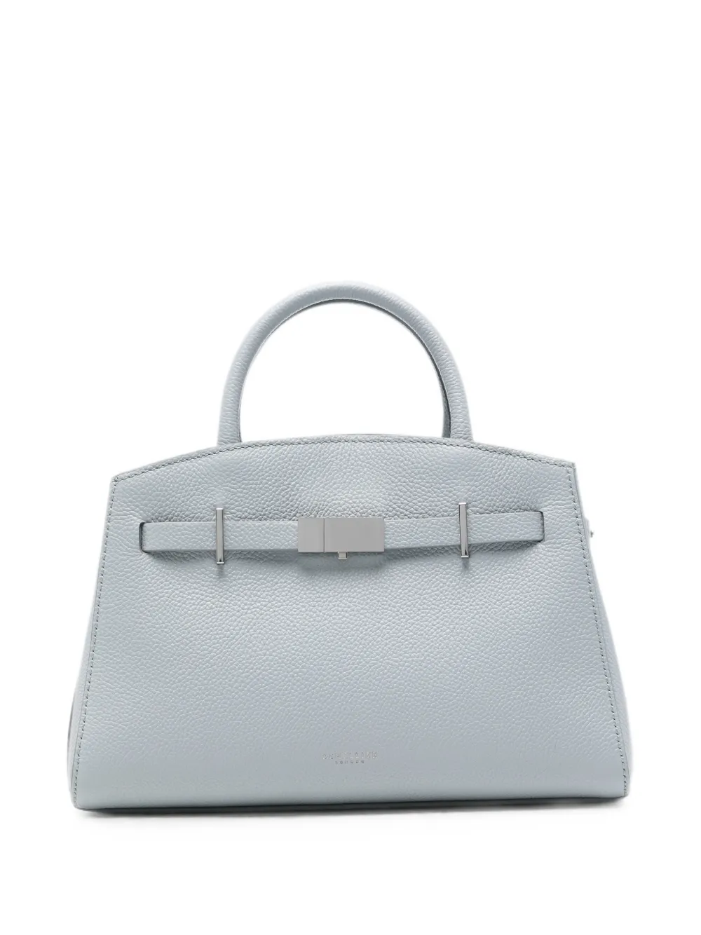 DeMellier small Hudson leather tote bag - Blu