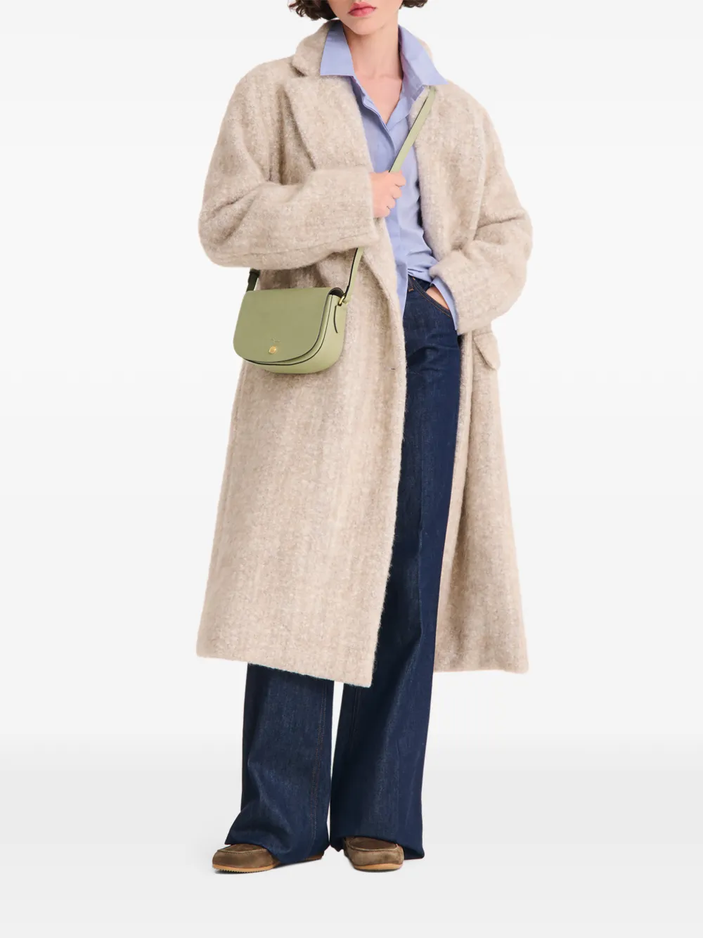 Longchamp Épure kleine crossbodytas Groen