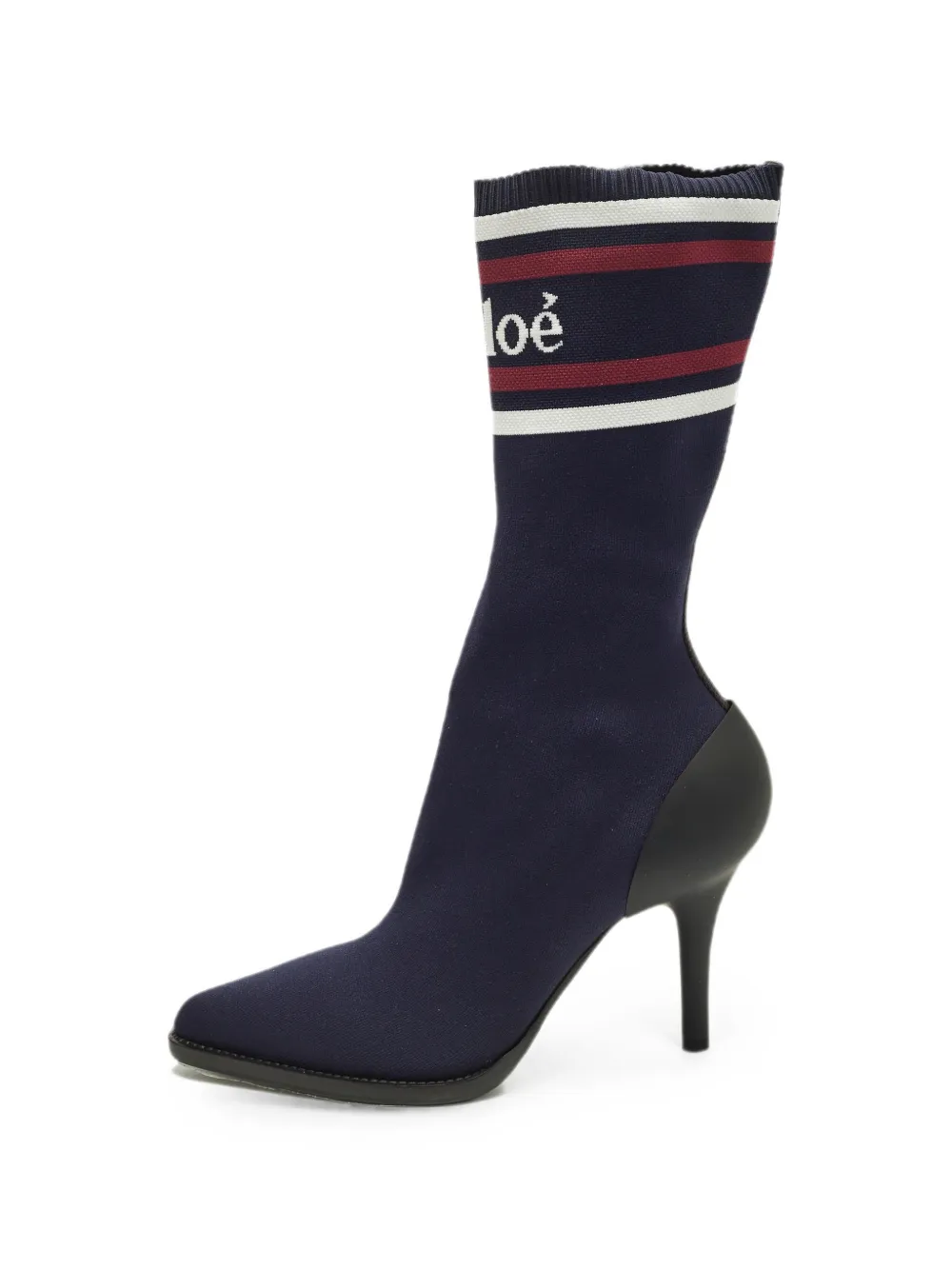 Chloé Pre-Owned Tracey sock-style boots - Blu