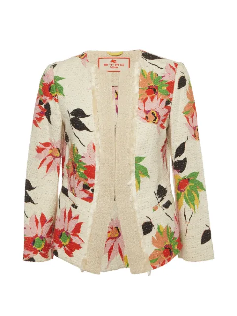 Etro Pre-Owned floral-print jacket