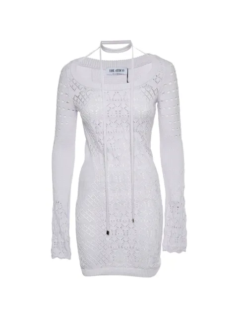 The Attico Taylor knit mini dress