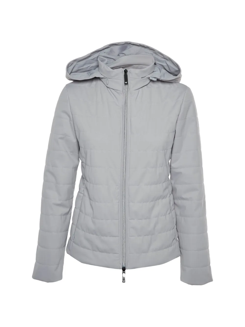 Emporio Armani Pre-Owned veste matelassée à capuche - Gris