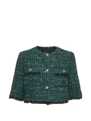 Dolce & Gabbana ツイード ジャケット | ブラック | FARFETCH JP