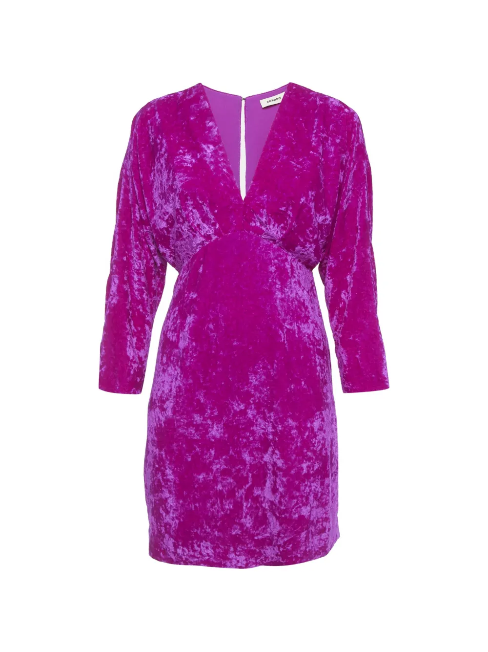 SANDRO V-neck mini dress - Rosa