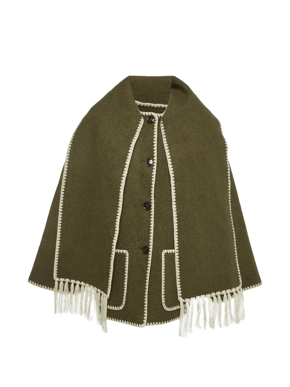 TOTEME long-sleeves jacket - Grün