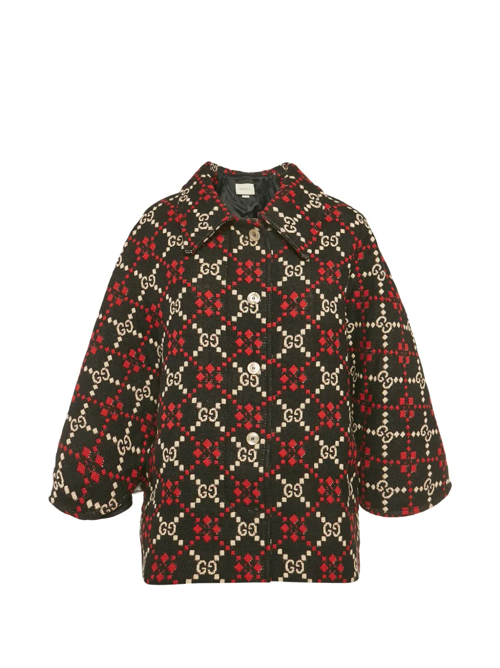 Gucci Pre-Owned GG Diamond jacket - Nero