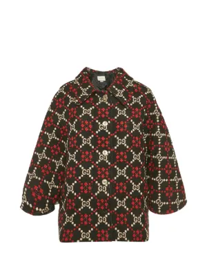Gucci ジャンボ GG デニムジャケット | ブルー | FARFETCH JP