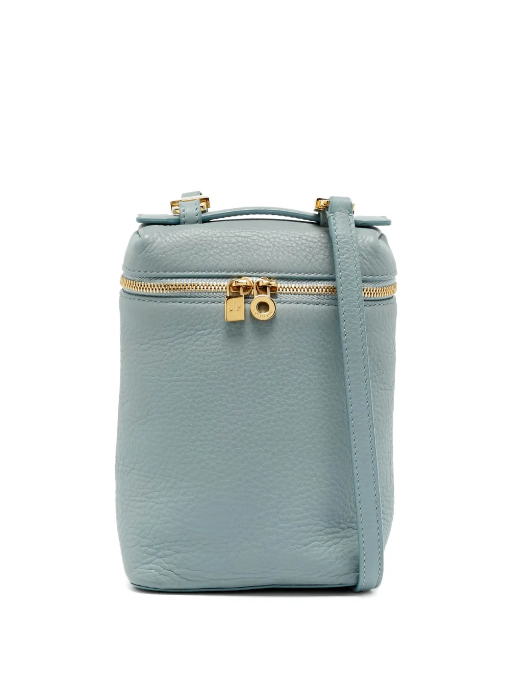 Loro Piana Pre-Owned leather two-way handbag - Blu