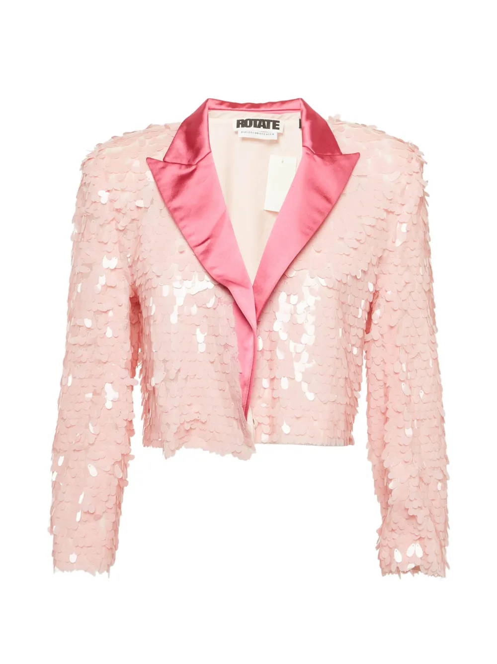 ROTATE BIRGER CHRISTENSEN sequin-embellished blazer - Pink