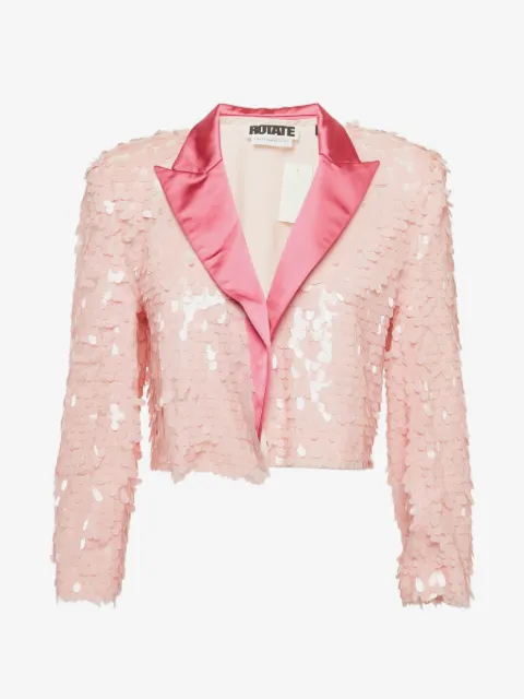 ROTATE BIRGER CHRISTENSEN sequin-embellished blazer